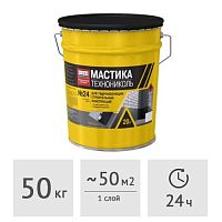 Мастика битумная для строительных конструкций ТехноНиколь №24 (МГТН), 50 кг