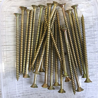 Шуруп универсальный желтый 4.0 х 70 мм МАМОНТ (25 шт.)