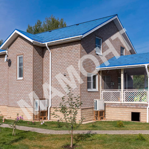 Фасадная плитка HAUBERK ТЕХНОНИКОЛЬ Травертин Камень 2,2 м2 - Фото 2