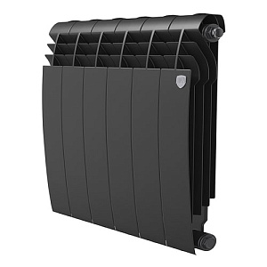 Радиатор биметаллический Royal Thermo Biliner 500 Noir Sable (черный)