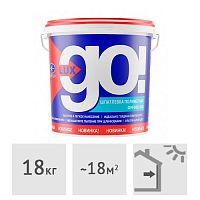 Шпатлевка готовая полимерная финишная LUX GO, 18 кг