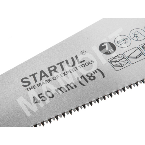 Ножовка по дереву 450 мм с мелким зубом STARTUL MASTER (ST4242-45)