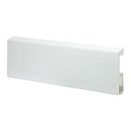Плинтус HDPS напольный Winart PRO Quadro Белый 80 мм