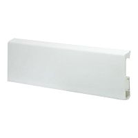 Плинтус HDPS напольный Winart PRO Quadro Белый 80 мм