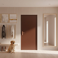 Дверь ПРОФИ PRO Антик медь / Антик медь Промет