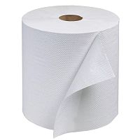 Полотенца бумажные 2-слойные 260 х 260 мм  (рулон 500 листов, 130 м)