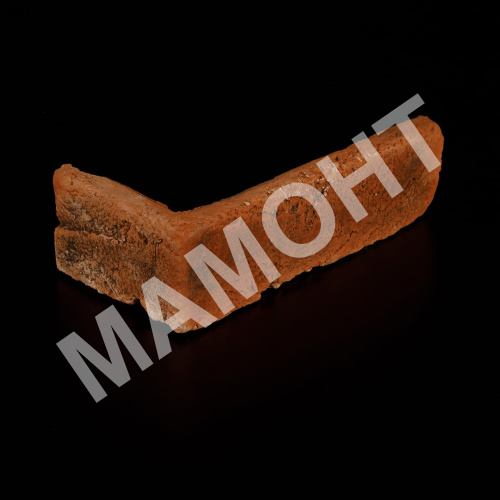 Декоративный камень угловой PETRA Византийский кирпич 07П5 У