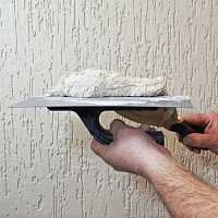 Штукатурка ''короед'' (2.5 мм) Ceresit CT35 белая, 25 кг