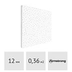 Плита потолочная ARMSTRONG Scala 90 RH 60 x 60 см, 12 мм