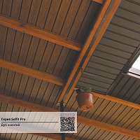 Софит с частичной перфорацией Ю-пласт PRO 3 м, Дуб золотой