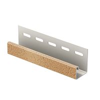 J-планка Ю-Пласт 3 м, Клинкер Балтик Светлая медь