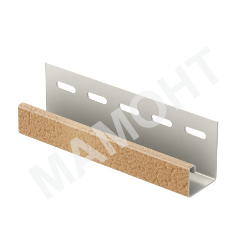 J-планка Ю-Пласт 3 м, Клинкер Балтик Светлая медь