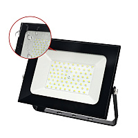 Прожектор светодиодный СДО-7 100Вт черный IN HOME