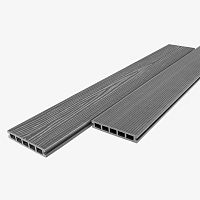 Террасная доска RusDecking UnoDeck Ultra 150 х 24 мм (серый)
