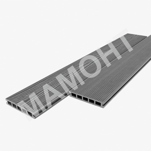 Террасная доска RusDecking UnoDeck Ultra 150 х 24 мм (серый)