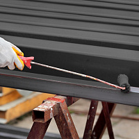 Грунт-эмаль по ржавчине MAV BELAKOR 15 серая матовая