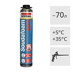 Пена монтажная Soudal Soudafoam Maxi 70 профессиональная, 870 мл