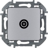 Розетка TV (антенна) Legrand INSPIRIA, алюминий