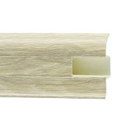 Плинтус ПВХ с кабель-каналом WIMAR 825 Дуб Пальмира