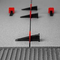 Зажим (клипса) 2,0 мм для системы выравнивания плитки TLS (100 шт.)