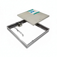 Люк съемный настенный под плитку алюминиевый Фокус Lukoff