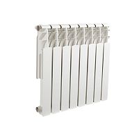 Радиатор алюминиевый SAS (белый)