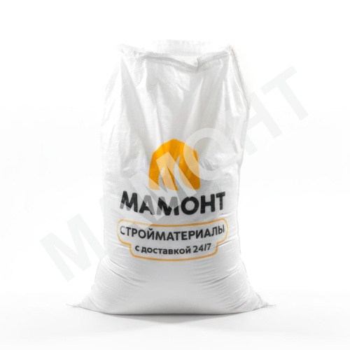 Мешок полипропиленовый пищевой белый 55 х 105 см (50 кг) МАМОНТ