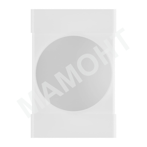 Соединитель (тройник) плоских каналов с круглым каналом ERA - Фото 4