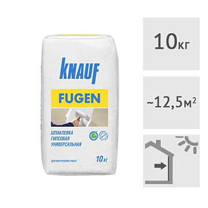 Шпатлевка гипсовая Knauf Fugen, 10 кг