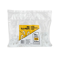 Подкова 1,5 мм для системы выравнивания плитки TLS-Profi (100 шт.)