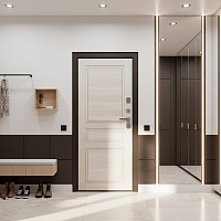 Дверь ВИНТЕР Антик медь / Беленый дуб Промет