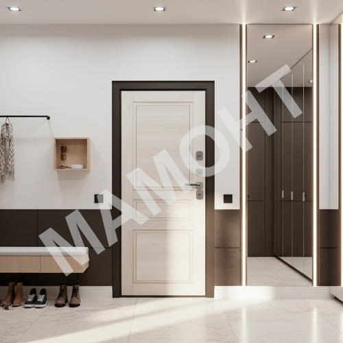 Дверь ВИНТЕР Антик медь / Беленый дуб Промет - Фото 2