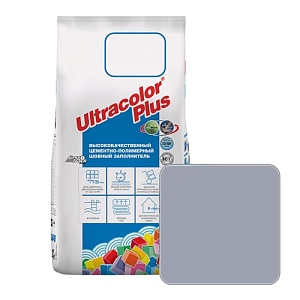 Фуга MAPEI Ultracolor Plus №127 арктический серый, 2 кг