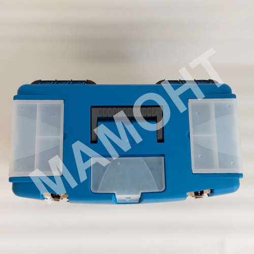 Ящик для инструментов 19" (480 х 250 х 240 мм) с металлическим замком ПРАКТИК PROFESSIONAL (27802204)