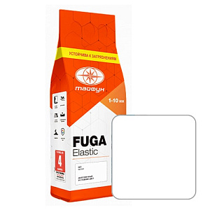 Фуга Тайфун FUGA Elastic №001 белая, 2 кг