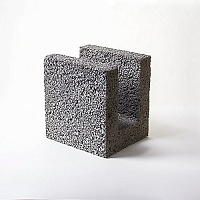 Блок керамзитобетонный для перемычек 200 x 225 х 240 мм ТермоКомфорт (до 5% колотые)