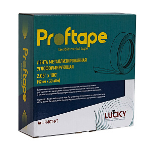 Лента металлизированная для углов LUCKY CORNER TAPE 52 мм х 30,48 м