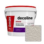 Штукатурка камешковая акриловая ilmax decoline, 1,5 мм, Белая, 25 кг