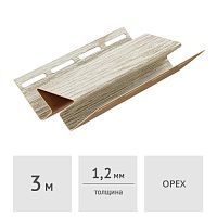 Угол внутренний Docke LUX 3 м, орех