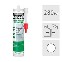 Акриловый герметик Ceresit CS 11 белый, 280 мл