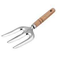 Вилка садовая с деревянной ручкой (0532-5)