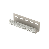 J-планка Ю-Пласт 3 м, Винтаж Пепел