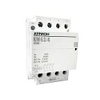 Контактор модульный АТРИОН КМ63/4, 63А, 4НО