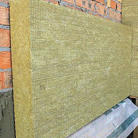 Фасадный утеплитель в плитах 10 см ТехноФас Коттедж 2,16 м2