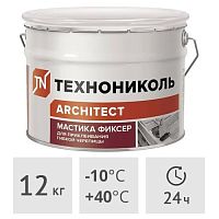 Мастика для гибкой черепицы ТехноНиколь № 23 Фиксер, 12 кг