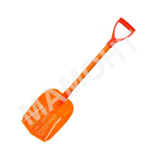 Лопата снеговая автомобильная из поликарбоната 220 х 340 мм со съемной ручкой 86 см