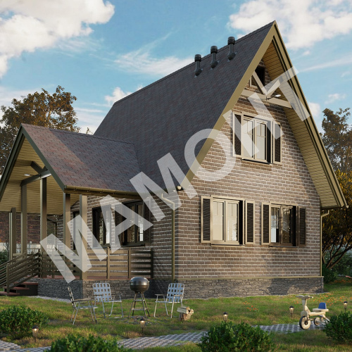 Фасадная плитка Docke PREMIUM BRICK Зрелый каштан, 2 м2 - Фото 2