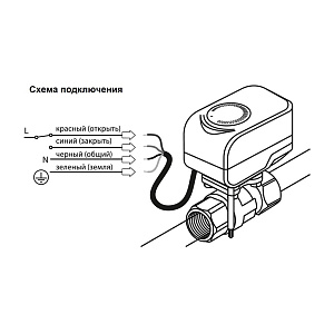 Кран с электроприводом Neptun Standart 230В