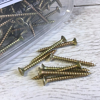 Шуруп универсальный желтый 4.0 х 40 мм МАМОНТ (250 шт.)