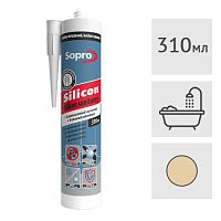 Силиконовый герметик Sopro 058 (32) бежевый, 310 мл